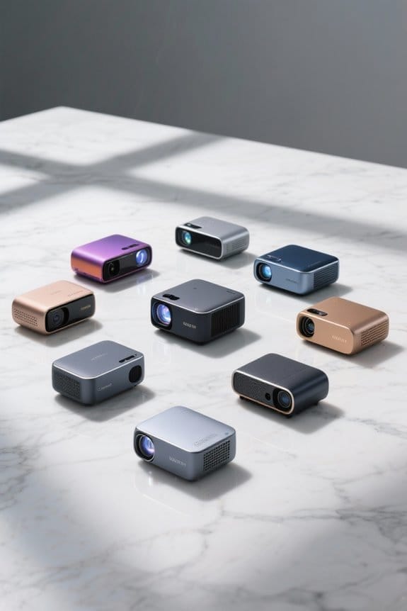 compact powerful mini projectors