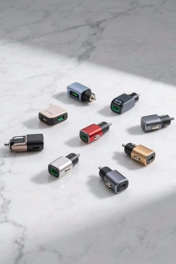 convenient retractable car chargers