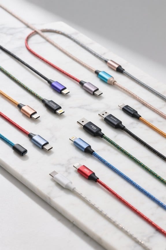 extra long charging cables