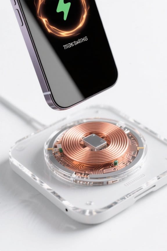 inductive charging through electromagnetic induction