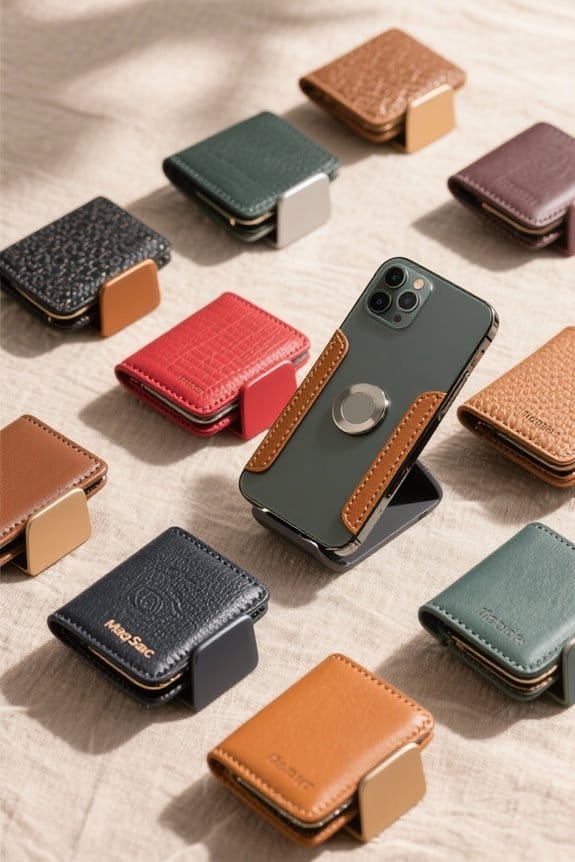 magsafe wallets with stands