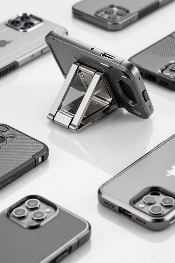 materials impact kickstand cases