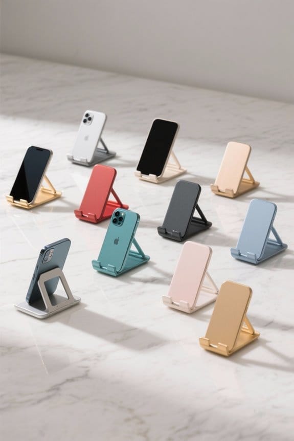 portable hands free phone stands