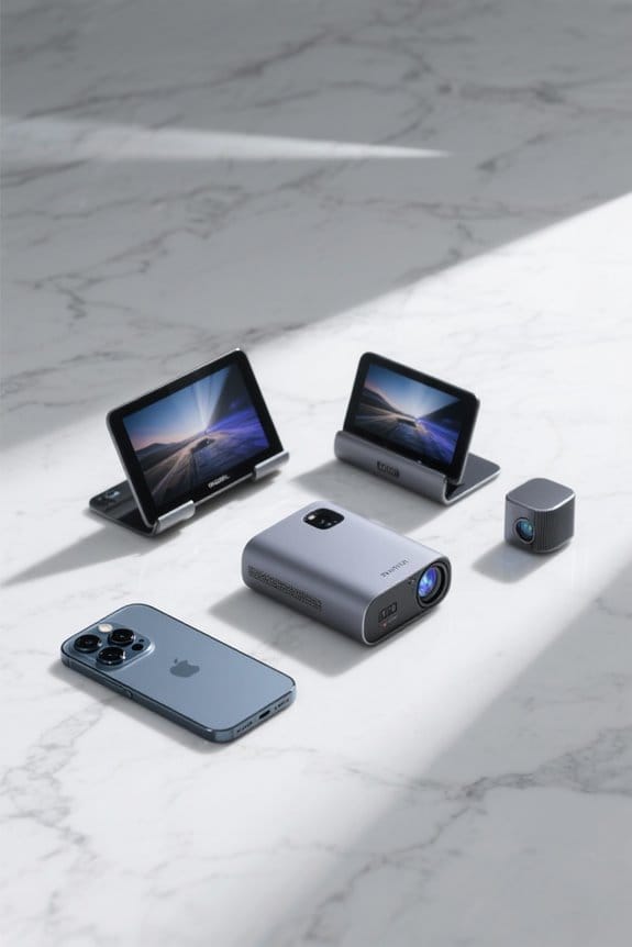 portable phone projector accessories