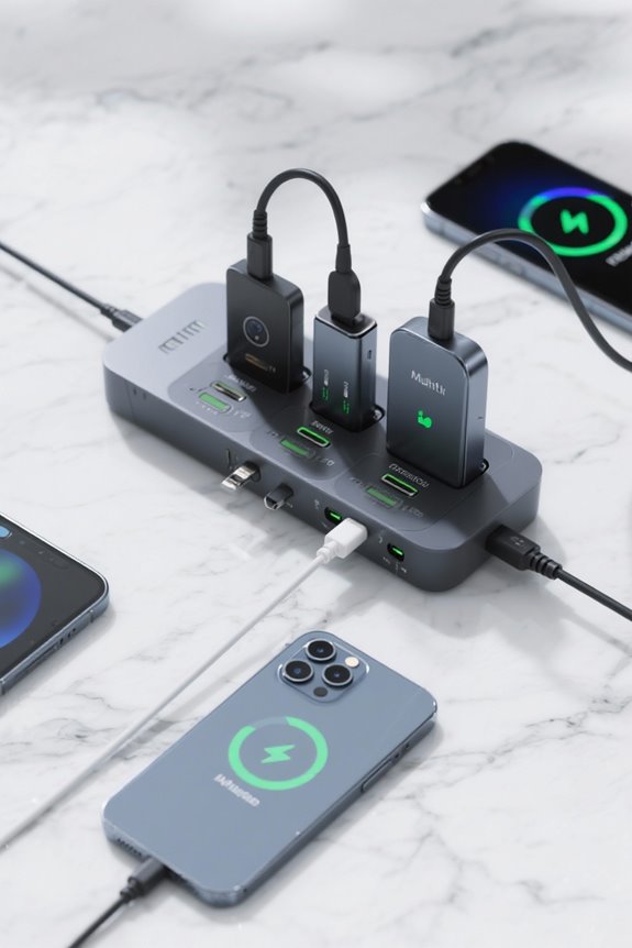 smart multi port charging solutions