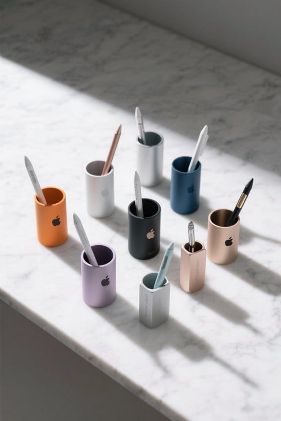 stylish apple pencil holders