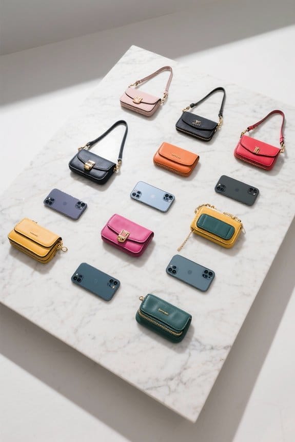 stylish crossbody phone purses