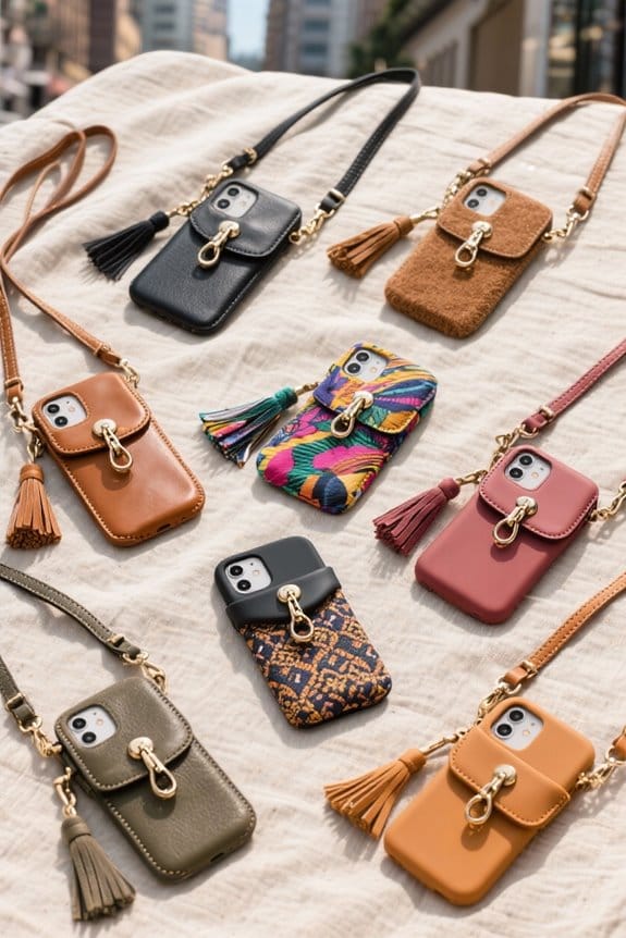 stylish hands free phone cases