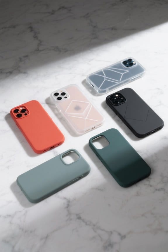 stylish protective frosted cases