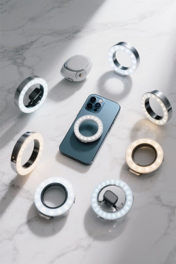 top led ring lights