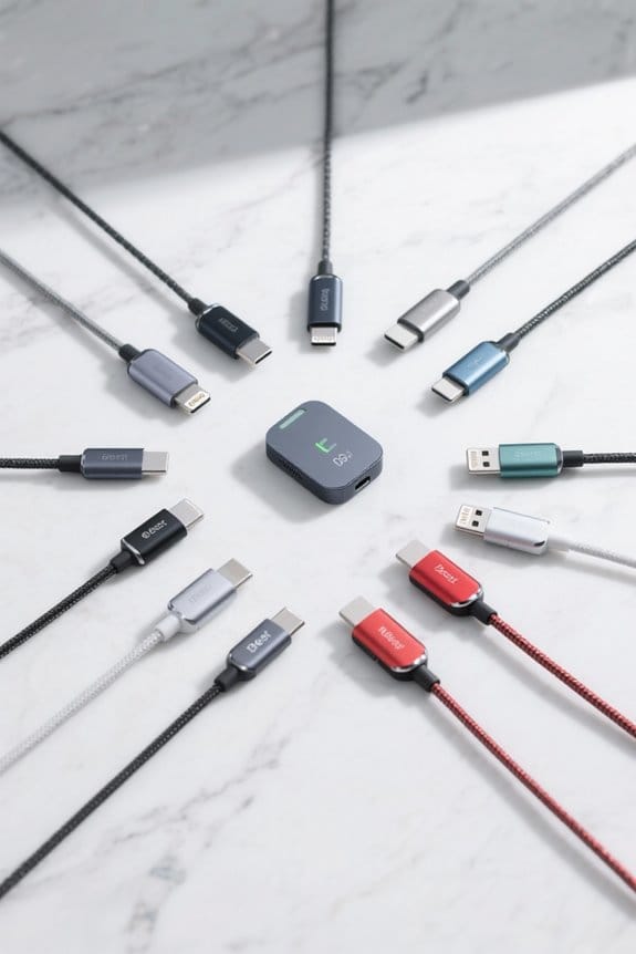 top magnetic charging cables