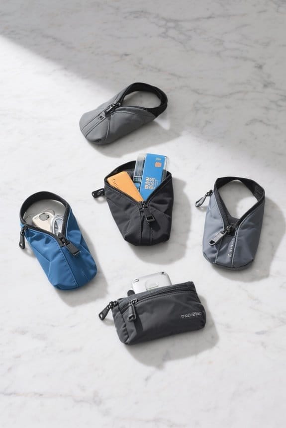 travel pouches for essentials