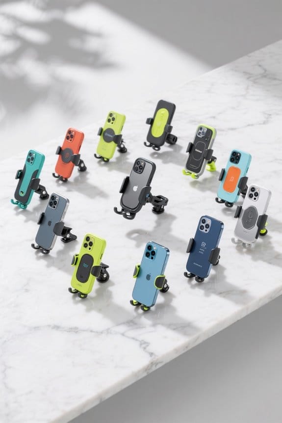 waterproof bike phone mounts