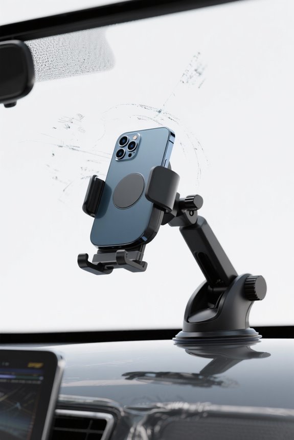 windshield mount safety concerns